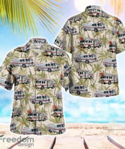 Florida, Palm Harbor Fire Rescue Hawaiian Shirt Men Women Beach Shirt Product Photo 1