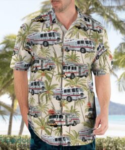 Florida, Palm Harbor Fire Rescue Hawaiian Shirt Men Women Beach Shirt Product Photo 4