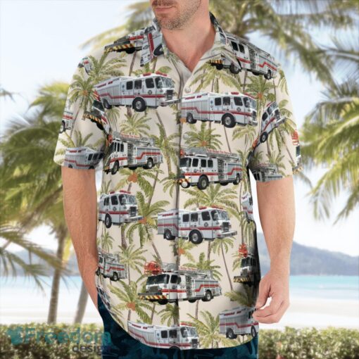 Florida, Palm Harbor Fire Rescue Hawaiian Shirt Men Women Beach Shirt Product Photo 4