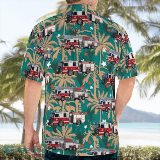 Florida, South Walton Fire District Hawaiian Shirt Summer Beach Shirt Product Photo 2