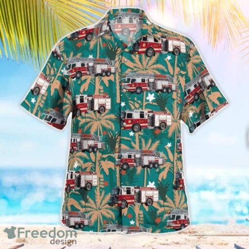 Florida, South Walton Fire District Hawaiian Shirt Summer Beach Shirt Product Photo 3