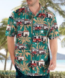 Florida, South Walton Fire District Hawaiian Shirt Summer Beach Shirt Product Photo 4