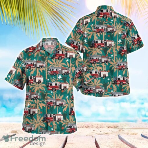 Florida, South Walton Fire District Hawaiian Shirt Summer Beach Shirt Product Photo 1