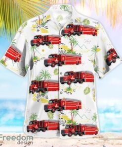 Florida, St. Petersburg Fire Rescue Hazmat 5 Hawaiian Shirt Men Women Beach Shirt Product Photo 2