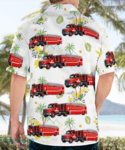 Florida, St. Petersburg Fire Rescue Hazmat 5 Hawaiian Shirt Men Women Beach Shirt Product Photo 1