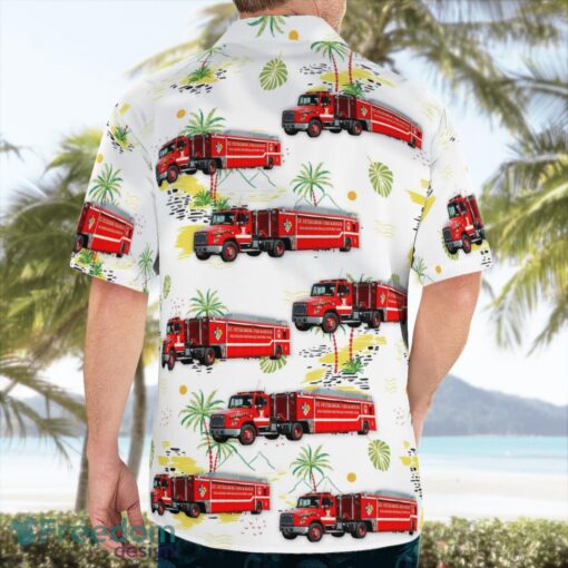 Florida, St. Petersburg Fire Rescue Hazmat 5 Hawaiian Shirt Men Women Beach Shirt Product Photo 1