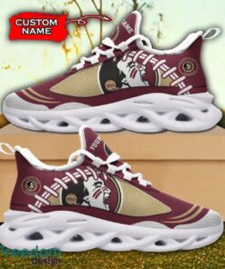 Florida State Seminoles NCAA Max Soul Shoes Big Logo And Custom Name Sneakers For Men Women Product Photo 2