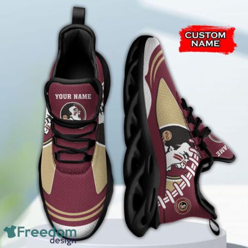 Florida State Seminoles NCAA Max Soul Shoes Big Logo And Custom Name Sneakers For Men Women Product Photo 3