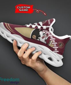 Florida State Seminoles NCAA Max Soul Shoes Big Logo And Custom Name Sneakers For Men Women Product Photo 5