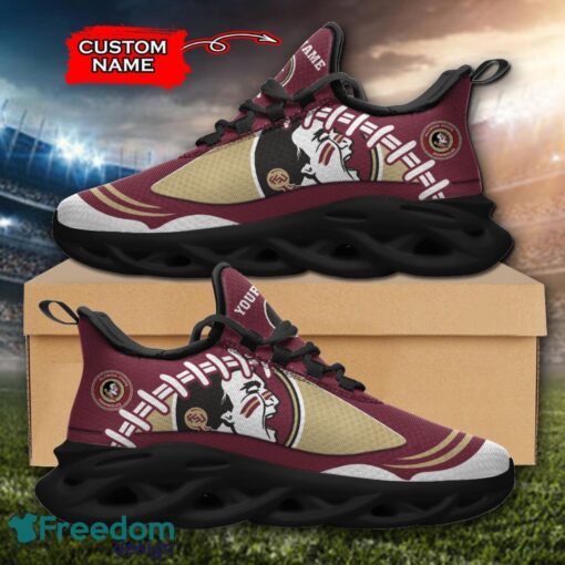 Florida State Seminoles NCAA Max Soul Shoes Big Logo And Custom Name Sneakers For Men Women Product Photo 1