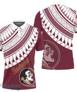 Florida State Seminoles Polynesian Pattern Polo Shirt Florida State Seminoles Polynesian Pattern Polo Shirt