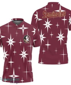 Florida State Seminoles Sparkle Pattern Polo Shirt
