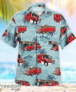 Florida Tampa Fire Rescue Department Hawaiian Shirt Summer Beach Shirt Product Photo 2