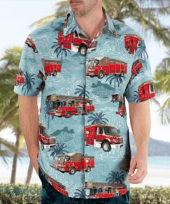 Florida Tampa Fire Rescue Department Hawaiian Shirt Summer Beach Shirt Product Photo 3