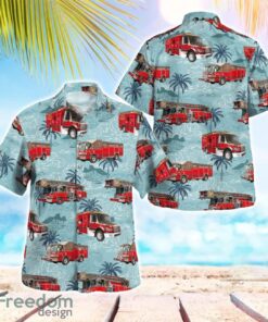 Florida Tampa Fire Rescue Department Hawaiian Shirt Summer Beach Shirt Product Photo 1