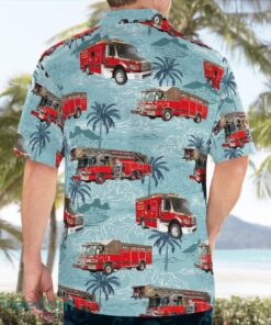 Florida Tampa Fire Rescue Department Hawaiian Shirt Summer Beach Shirt Product Photo 4