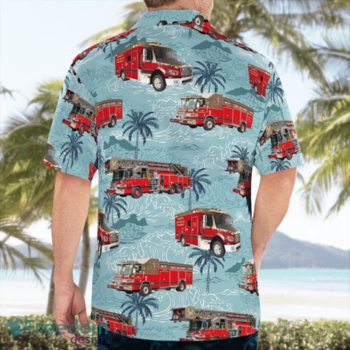 Florida Tampa Fire Rescue Department Hawaiian Shirt Summer Beach Shirt Product Photo 4