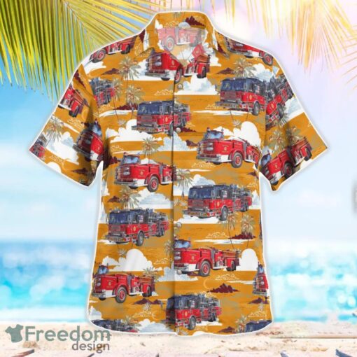 Florida, The Villages Fire Rescue Hawaiian Shirt Summer Beach Shirt Product Photo 3