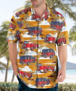 Florida, The Villages Fire Rescue Hawaiian Shirt Summer Beach Shirt Product Photo 4