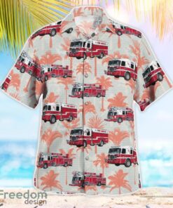 Florissant, St. Louis County, Missouri, Black Jack Fire Protection District Beach Hawaiian Shirt Product Photo 3