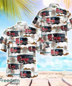 Floyd County Volunteer Fire Dept Station 1 Beach Hawaiian Shirt Summer Gift