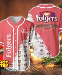 Folgers Logo Printed Baseball Jersey Shirt For Men And Women