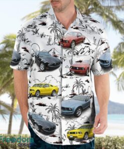 Ford Mustang (fifth generation) 3D Hawaiian Shirt Product Photo 3