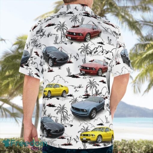 Ford Mustang (fifth generation) 3D Hawaiian Shirt Product Photo 4