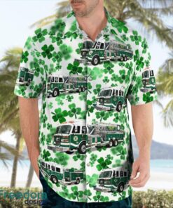 Forest Grove Vol. Fire Department, Allegheny County, Pennsylvania Saint Patrick's Day Beach Hawaiian Shirt Summer Gift Product Photo 3