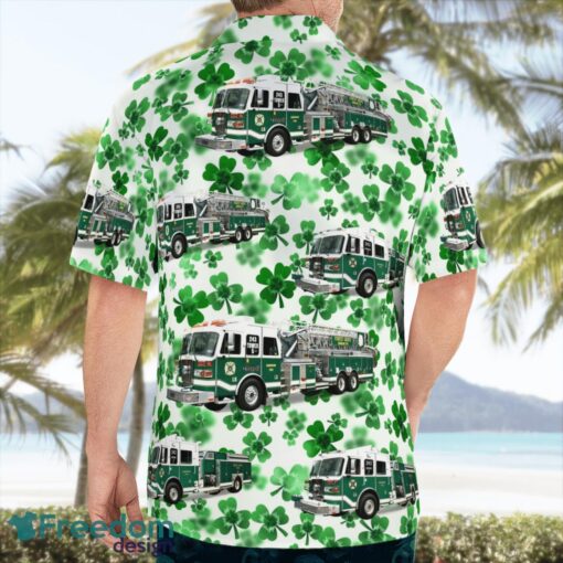 Forest Grove Vol. Fire Department, Allegheny County, Pennsylvania Saint Patrick's Day Beach Hawaiian Shirt Summer Gift Product Photo 1