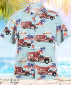 Forsyth Township EMS 3D Hawaiian Shirt Product Photo 3