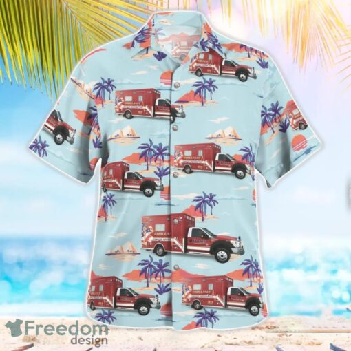 Forsyth Township EMS 3D Hawaiian Shirt Product Photo 3