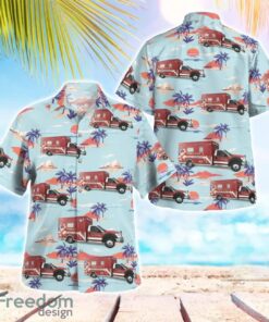 Forsyth Township EMS 3D Hawaiian Shirt