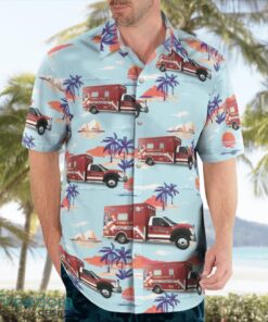 Forsyth Township EMS 3D Hawaiian Shirt Product Photo 4