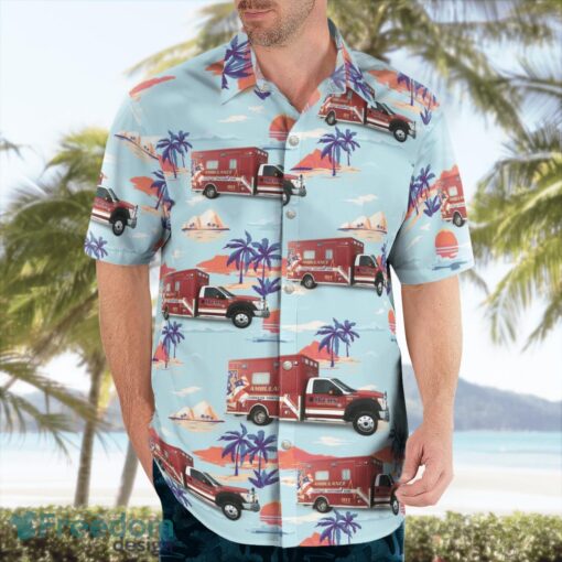 Forsyth Township EMS 3D Hawaiian Shirt Product Photo 4