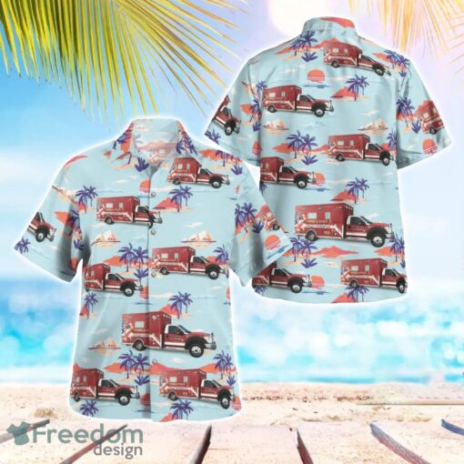 Forsyth Township EMS 3D Hawaiian Shirt Product Photo 1