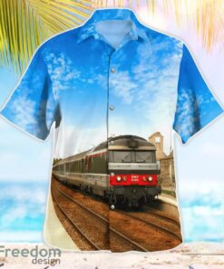 France SNCF Class BB 67400 Diesel Locomotives Aloha Hawaiian Shirt Product Photo 2