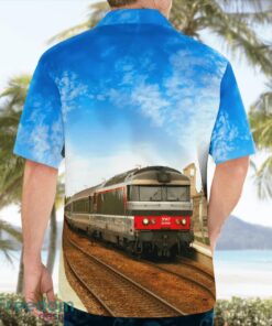 France SNCF Class BB 67400 Diesel Locomotives Aloha Hawaiian Shirt Product Photo 4