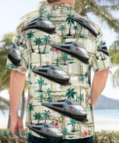 France SNCF TGV Atlantique Aloha Hawaiian Shirt Product Photo 4