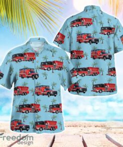 Frankfort Fire Protection District Beach Hawaiian Shirt Summer Gift Product Photo 1