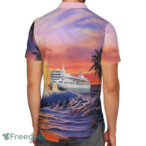 Fred. Olsen Cruise Lines MS Braemar Summer Hawaiian Shirt Product Photo 3