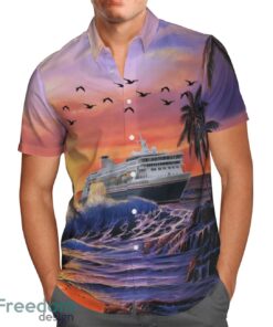 Fred. Olsen Cruise Lines MV Balmoral Summer Hawaiian Shirt Product Photo 2