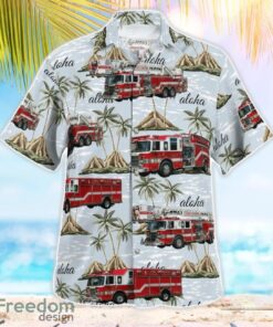 Frederick County, Maryland, Vigilant Hose Company Beach Hawaiian Shirt Product Photo 2