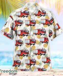 Freiwillige Feuerwehr Giebelstadt Fire Department Giebelstadt Hawaiian Shirt Beach Summer Shirt Product Photo 2