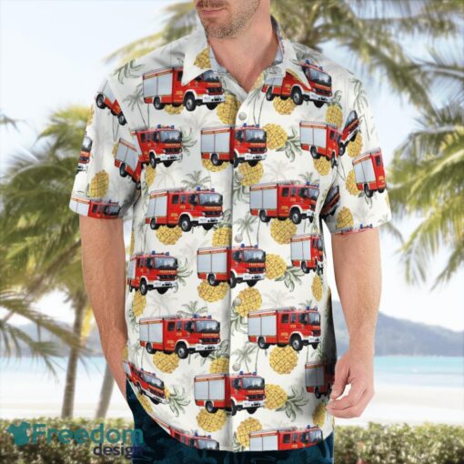 Freiwillige Feuerwehr Giebelstadt Fire Department Giebelstadt Hawaiian Shirt Beach Summer Shirt Product Photo 3