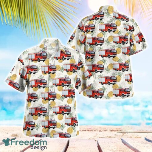 Freiwillige Feuerwehr Giebelstadt Fire Department Giebelstadt Hawaiian Shirt Beach Summer Shirt Product Photo 1