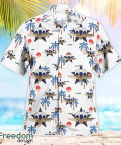 French Army 1st Parachute Chasseur Regiment Tropical 3D Hawaiian Shirt Gift For Summer Product Photo 2