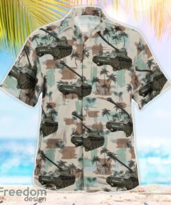 French Army AMX-13-75 Light Tank 3D Hawaiian Shirt Product Photo 2