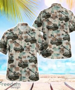 French Army AMX-13-75 Light Tank 3D Hawaiian Shirt