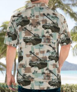 French Army AMX-13-75 Light Tank 3D Hawaiian Shirt Product Photo 4